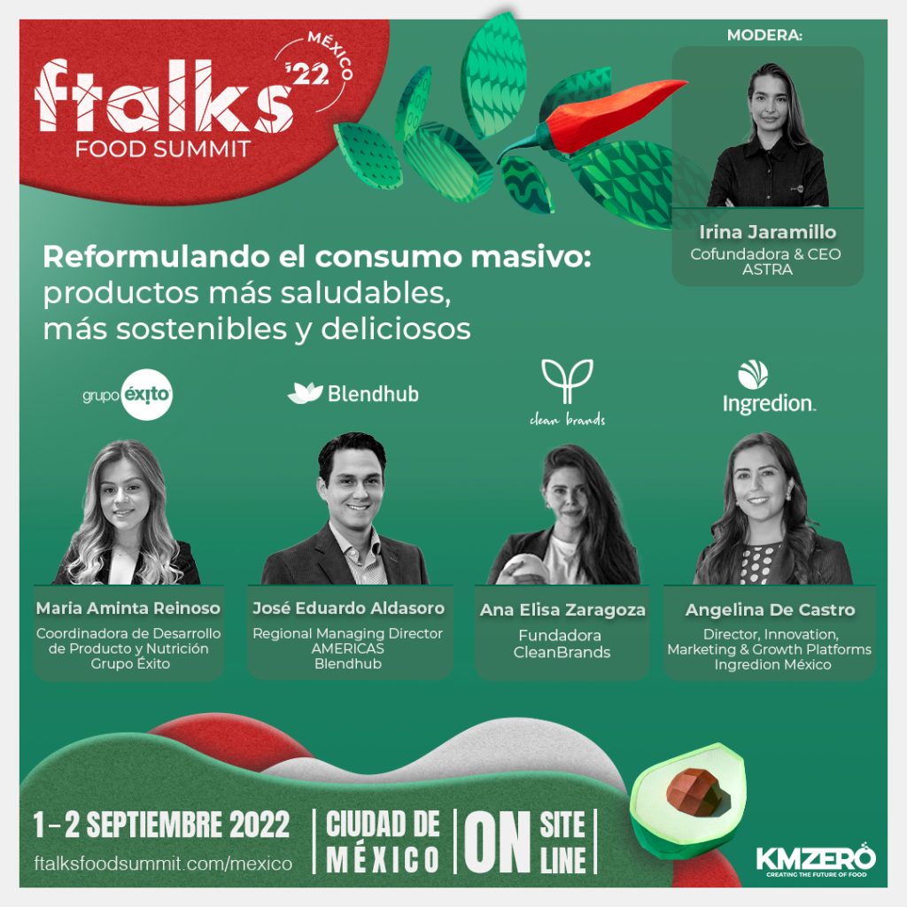 We have a date at Ftalks Food Summit Mexico Blendhub